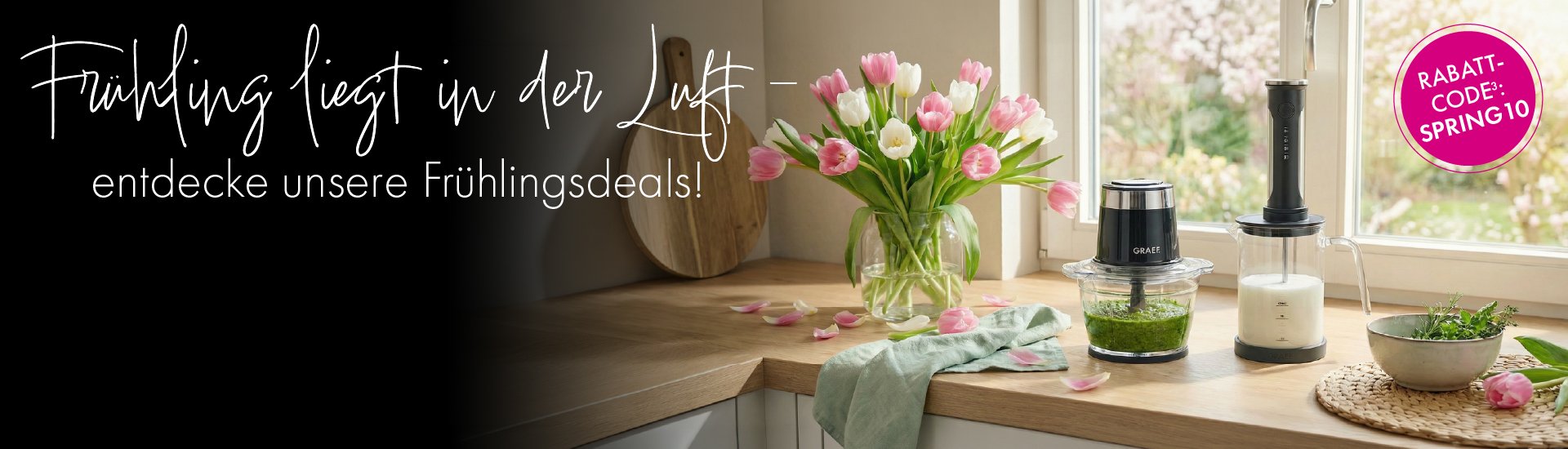 Frühling liegt in der Luft - entdecke unsere Frühlingsdeals!