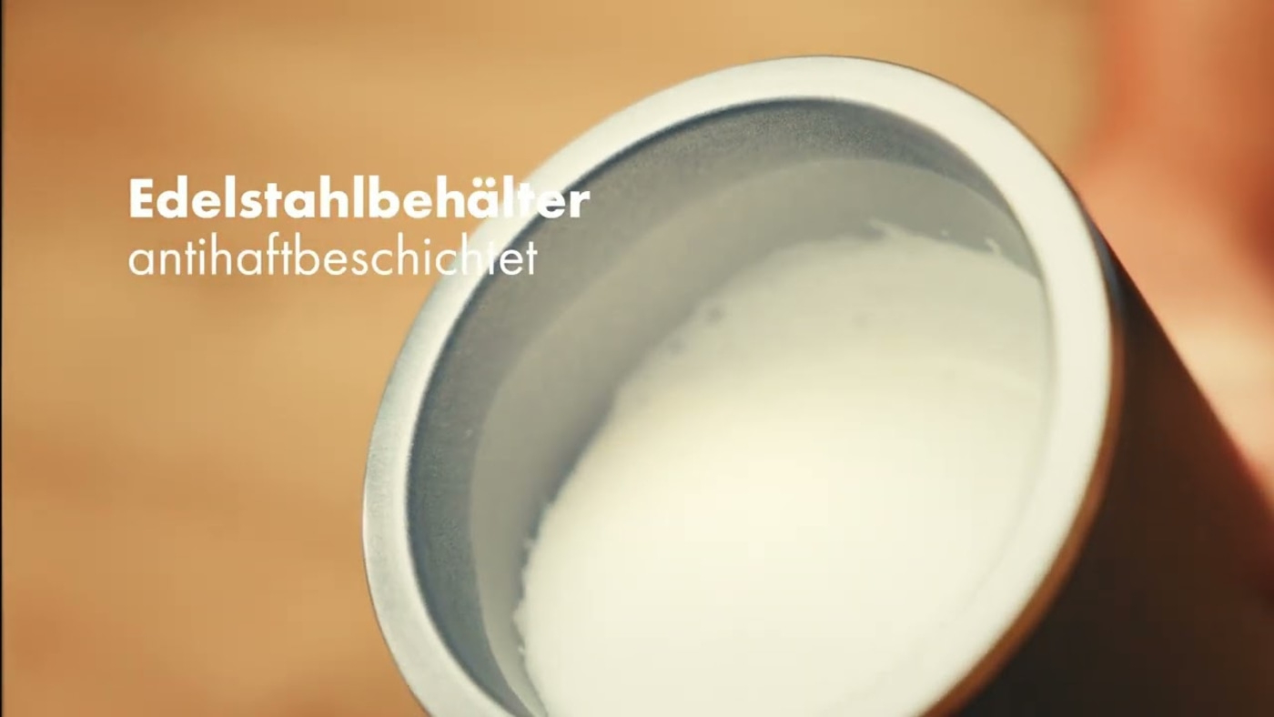 Milchaufschäumer MS402 Feinster, cremiger Milchschaum