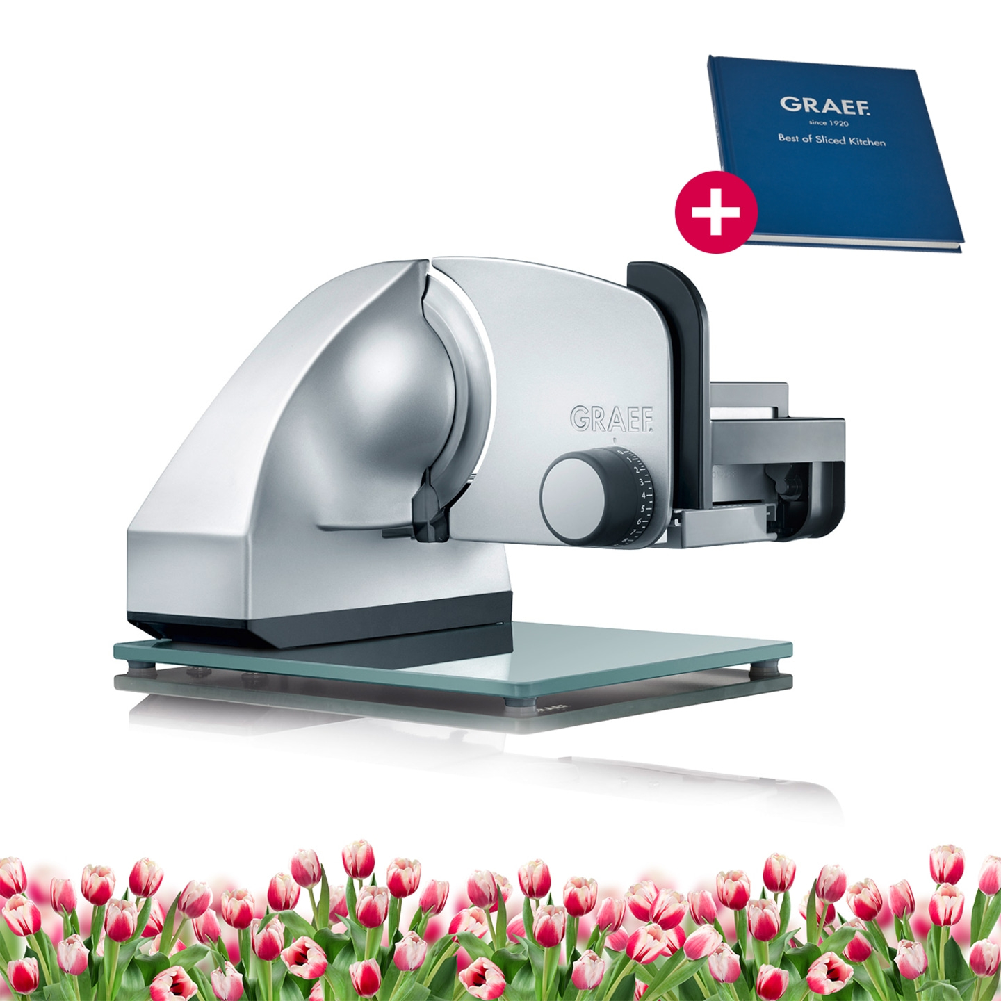 Trancheuse universelle MASTER M90, argent meisterlich feine Schnitte