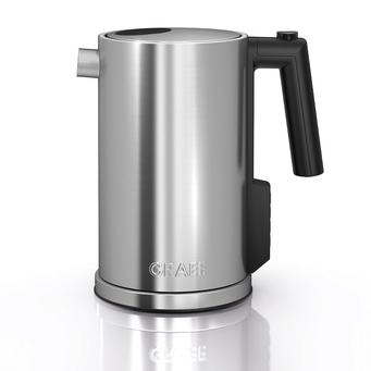 Edelstahl Wasserkocher WK900 1,2 Liter, mit Temperatureinstellung