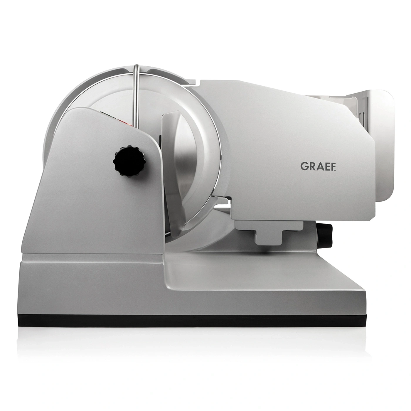Graef Allesschneider, silberfarben, professionelles Küchengerät, Lebensmittelmaschine, Schneidemaschine
