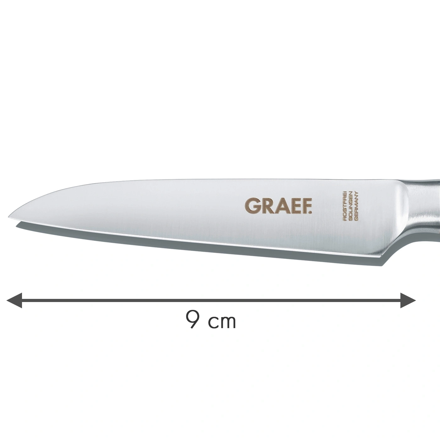 Messer mit 9 cm Klinge, GRAEF, rostfrei, Solingen, Deutschland