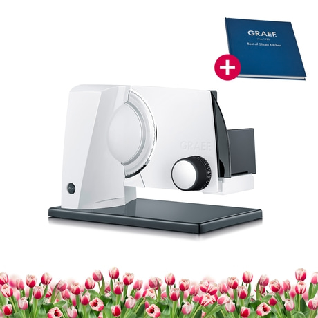 Slicer SKS110, white incl. combi attachment