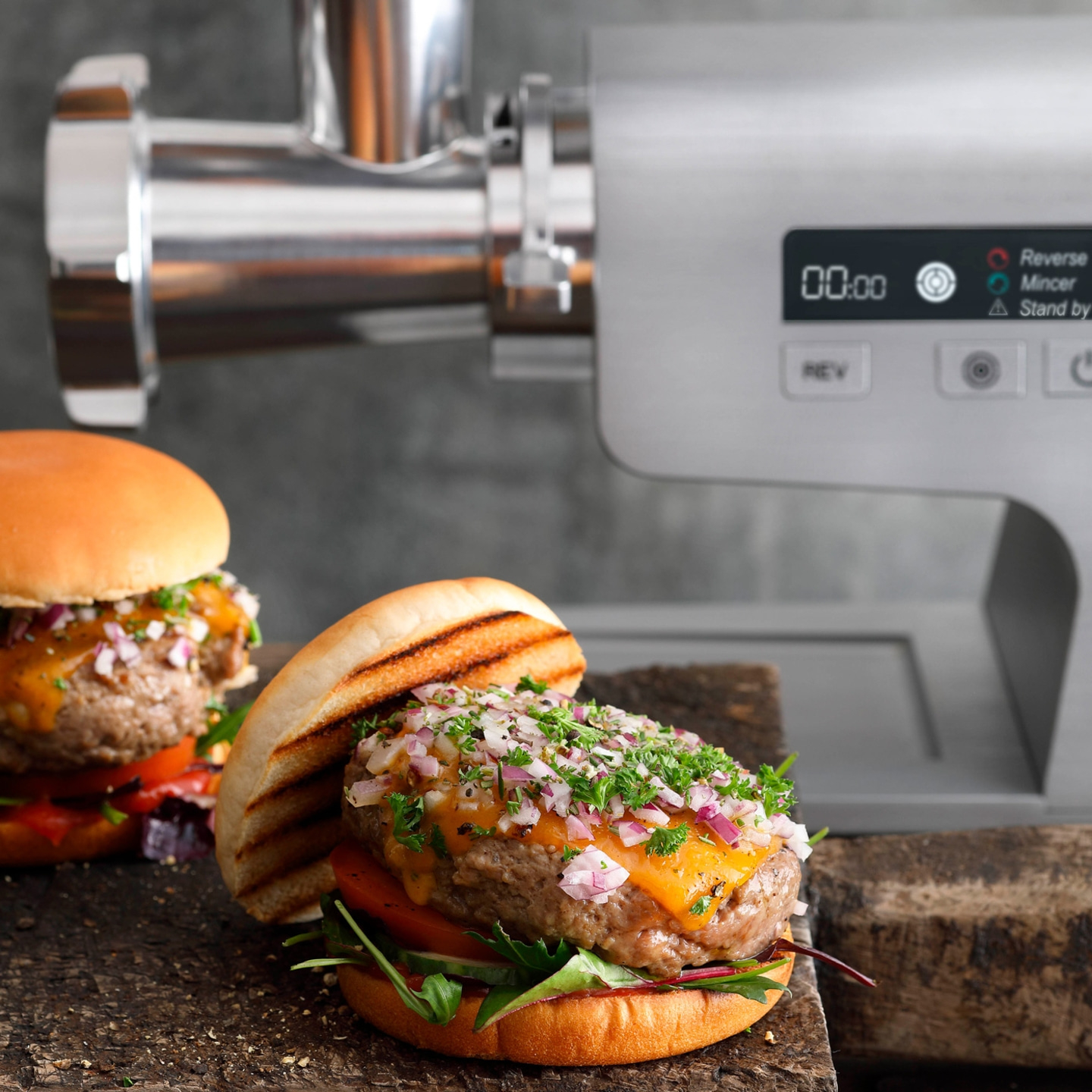 Multiwolf FW 500, silber Der Fleischwolf für Kreative