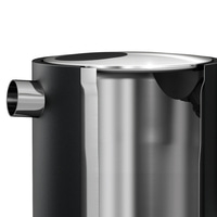 Bouilloire électrique en acier inoxydable WK902 1,2 litres, avec réglage de la température