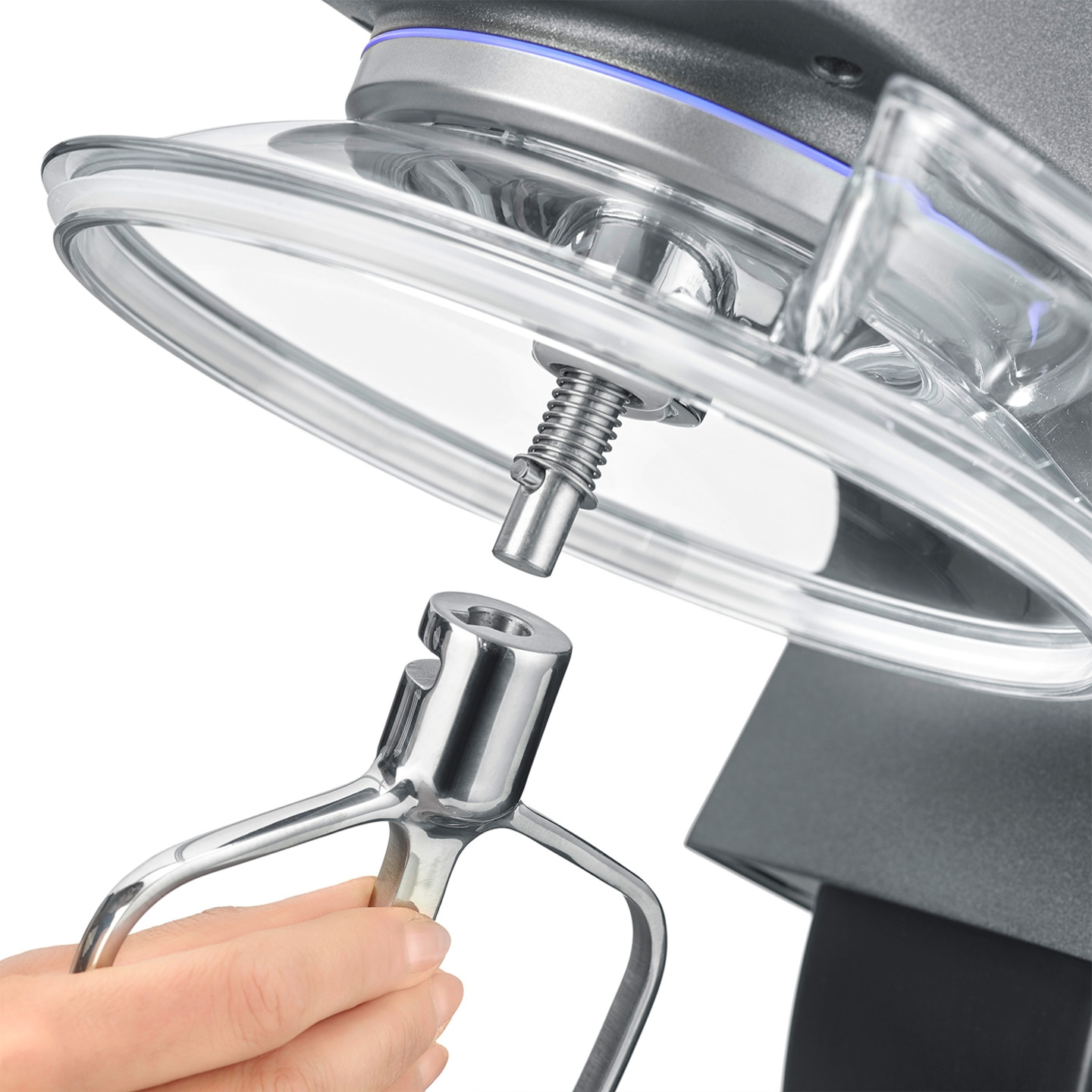 Küchenmaschine MYestro, eisenglimmergrau Mehr Power. Mehr Menge. Mehr GRAEF.