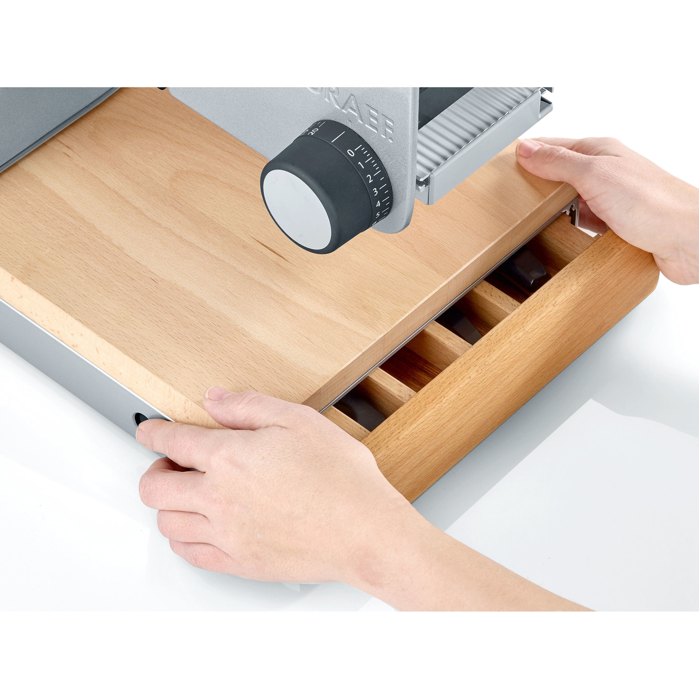 Slicer SKS850, silver incl. PRO combi attachment