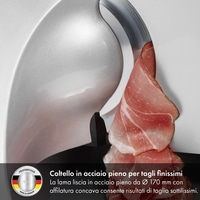 Allesschneider MASTER M20, silber meisterlich feine Schnitte