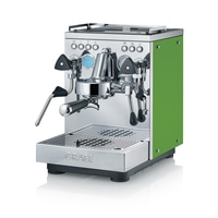 Siebträger-Espressomaschine Estessa Edelstahl / Grün