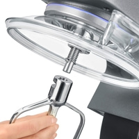 Küchenmaschine MYestro, eisenglimmergrau Mehr Power. Mehr Menge. Mehr GRAEF.