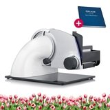 Affettatrice multiuso SKS700, grigio bianco incl. Accessorio-Combi PRO
