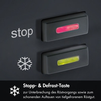 Toaster TO62 kompakt, für 2 Scheiben Toast
