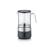 Glas-Milchaufschäumer MS802, schwarz Feinster, cremiger Milchschaum