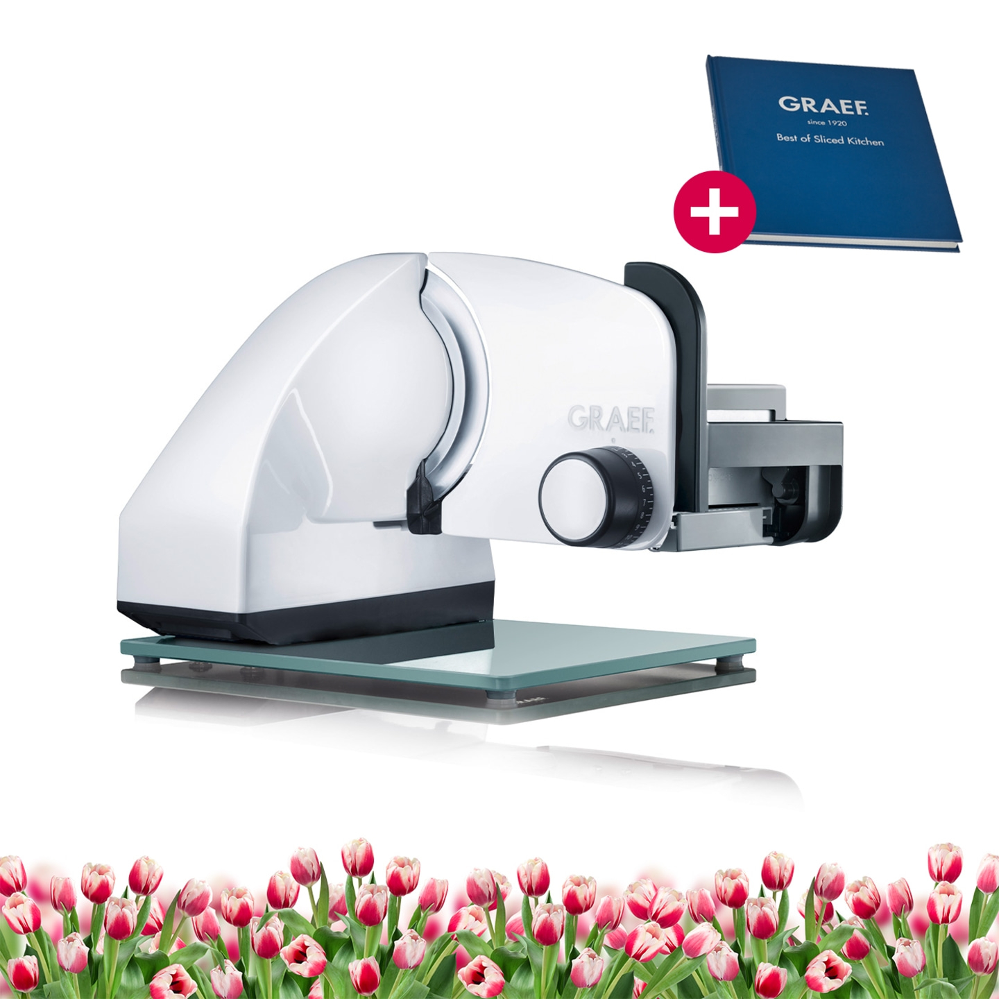 Affettatrice multiuso MASTER M91, blanc meisterlich feine Schnitte