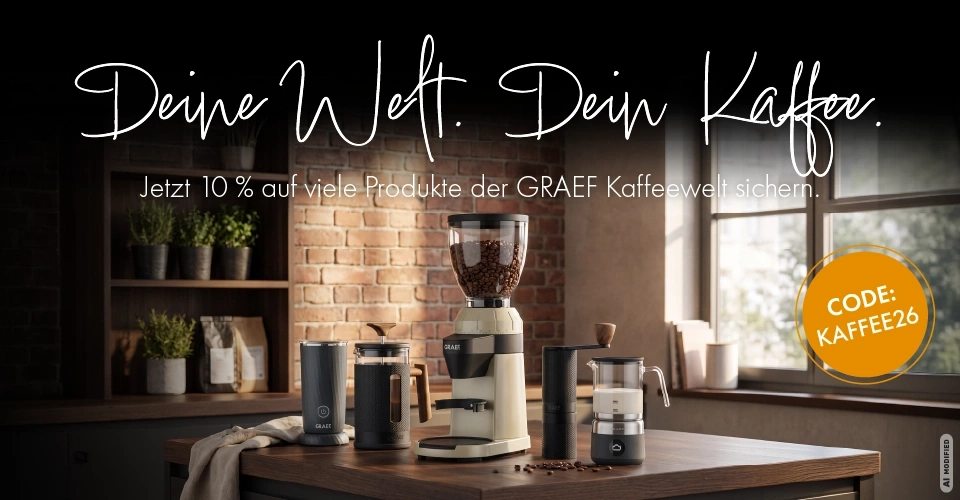 GRAEF Kaffeemaschinen-Angebot mit Rabattcode