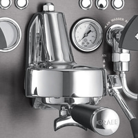 Portafilter espresso machine Estessa stainless steel brushed black