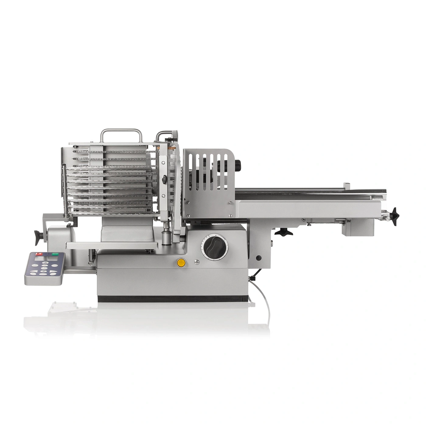 Fleischschneidemaschine, professionelles Gerät, Edelstahl, Lebensmittelverarbeitung, Küche