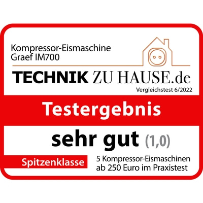 Ice machine test: very good, top class, Technik zu Hause