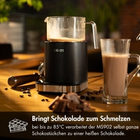 Glas-Milchaufschäumer MS902 Induktion, 6 Programme