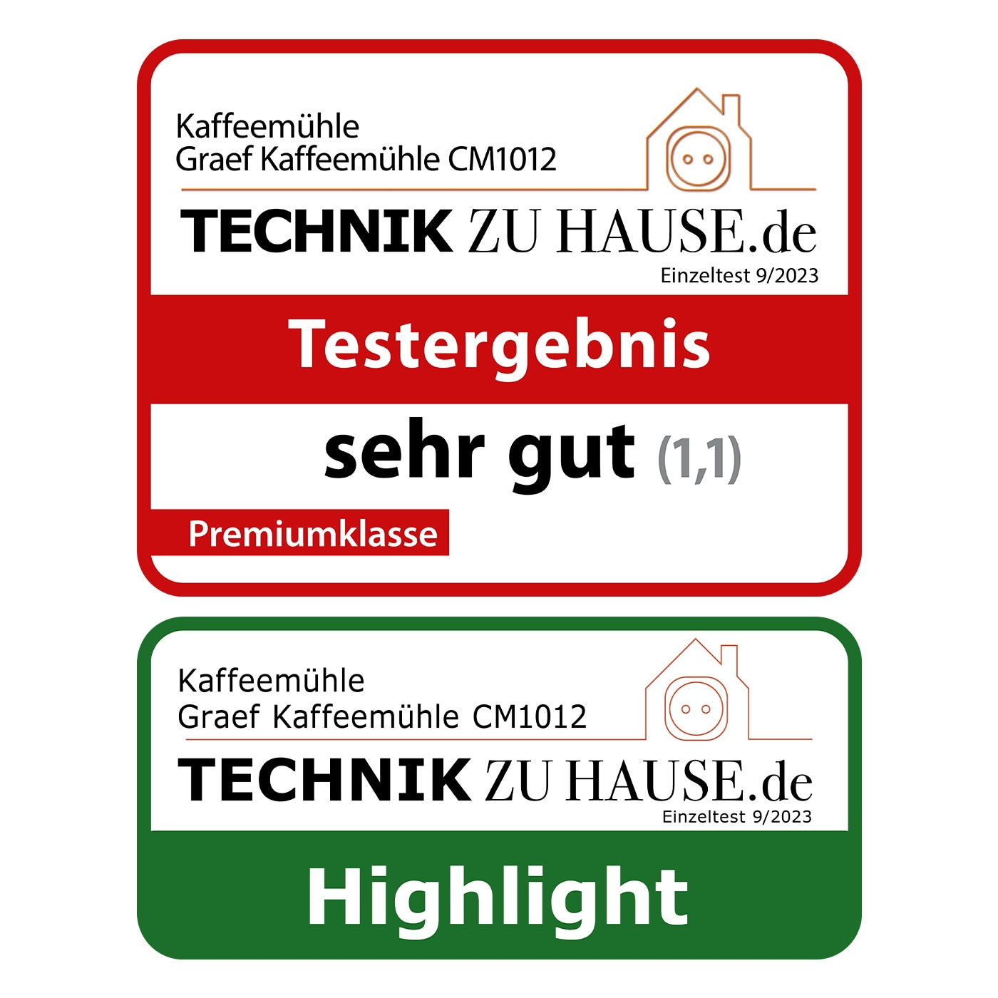 Kaffeemühle CM1012 extraleise, mit Scheibenmahlwerk