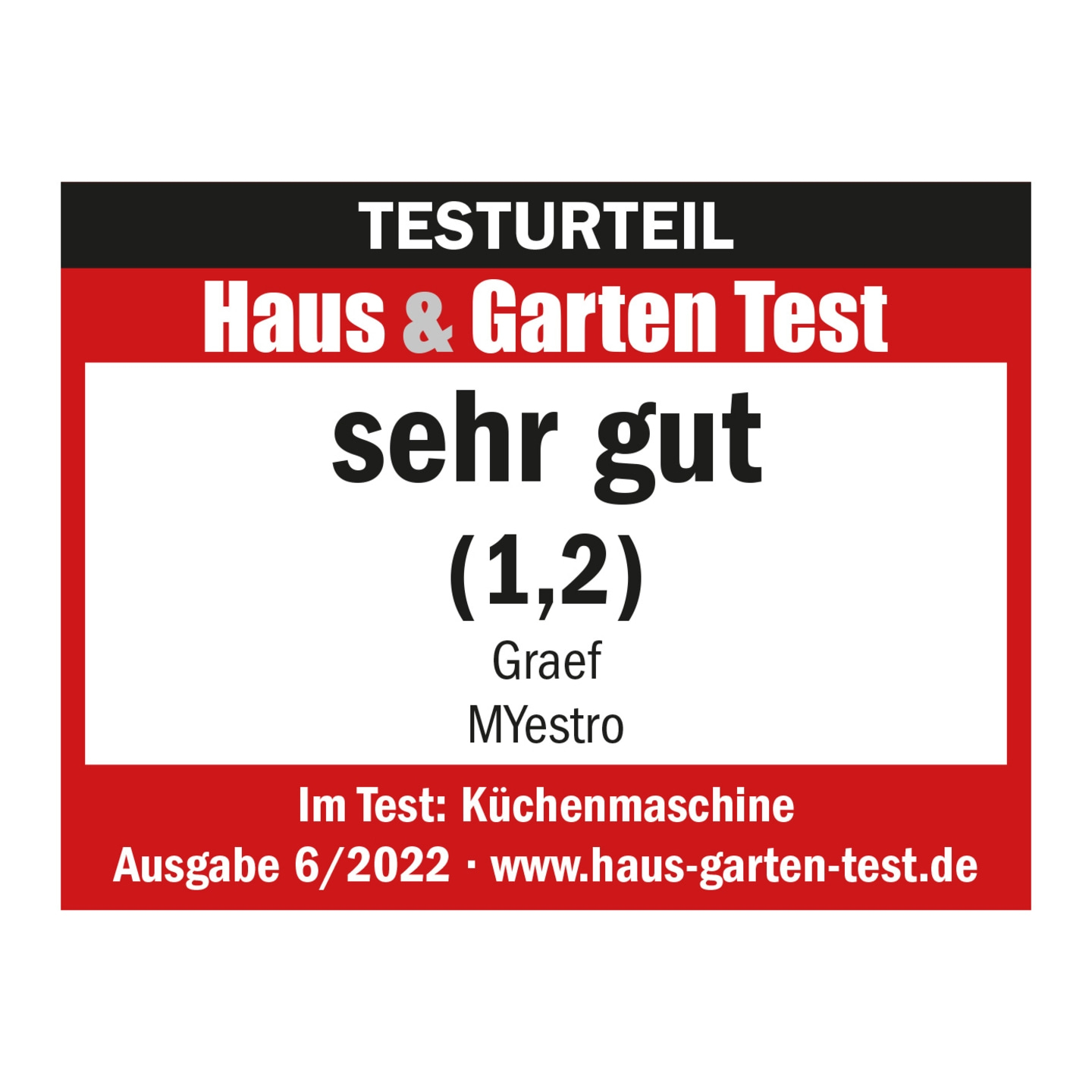 Küchenmaschine MYestro, eisenglimmergrau Mehr Power. Mehr Menge. Mehr GRAEF.