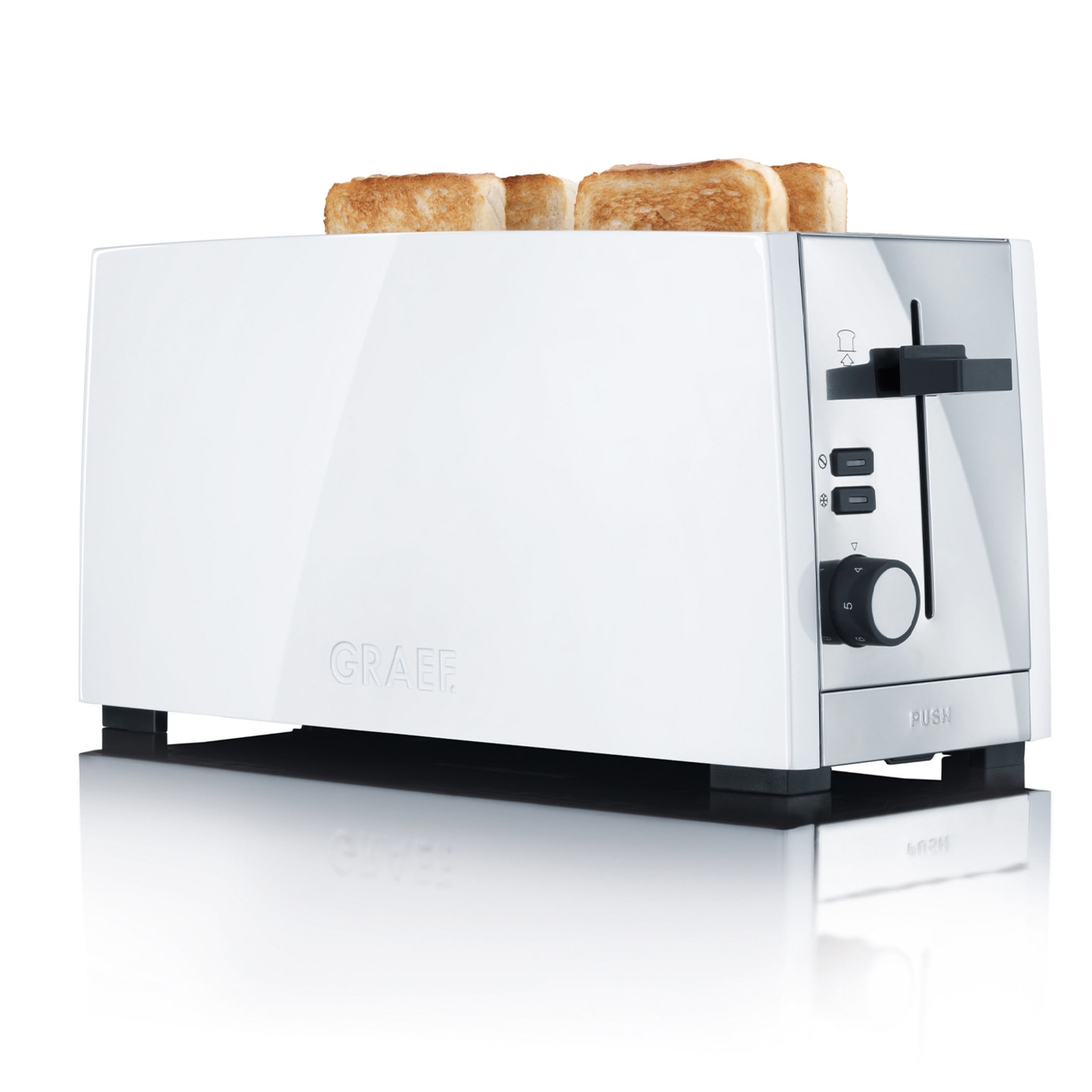 4 Scheiben Toaster Der Toaster für die ganze Familie