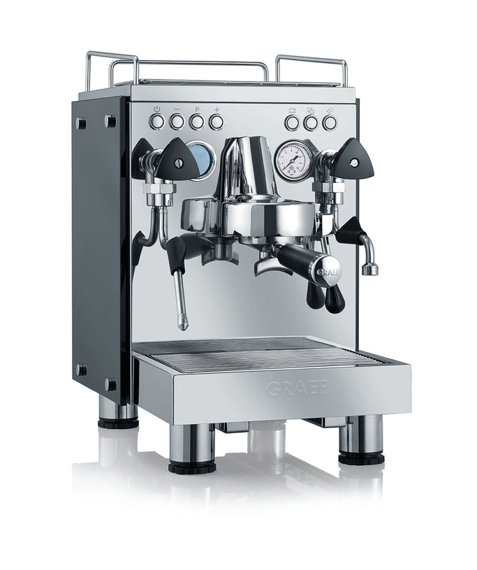 Graef EM85 Electric Espresso Maker, Stainless Steel