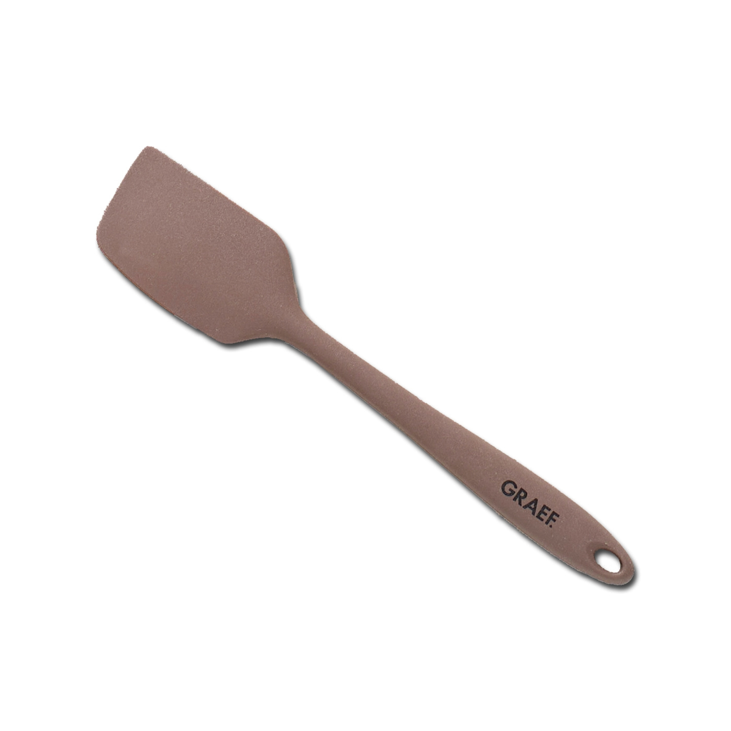 Silkonschaber für Eismaschinen, braun Mit GRAEF Logo