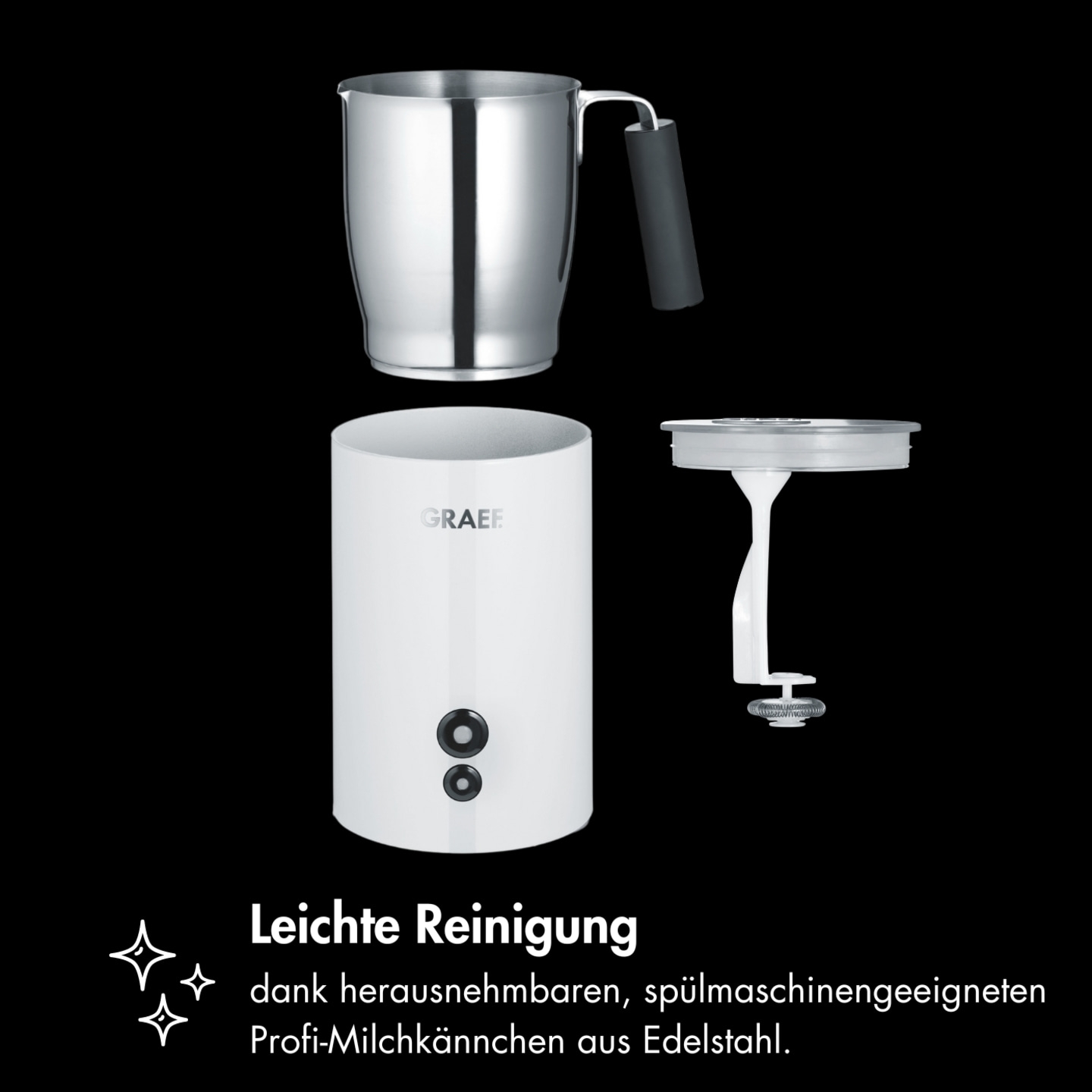 Mousseurs à lait MS701 pour une mousse de lait onctueuse