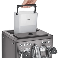 Portafilter espresso machine Estessa stainless steel brushed black
