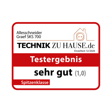 Testbericht von Technik zu Hause: Allesschneider Graef SKS 700, sehr gut (1,0), Spitzenklasse