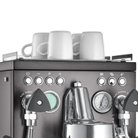Portafilter espresso machine Estessa stainless steel brushed black