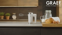 Handmixer HM508, taupe Das Arbeitstier für Teig & Co.