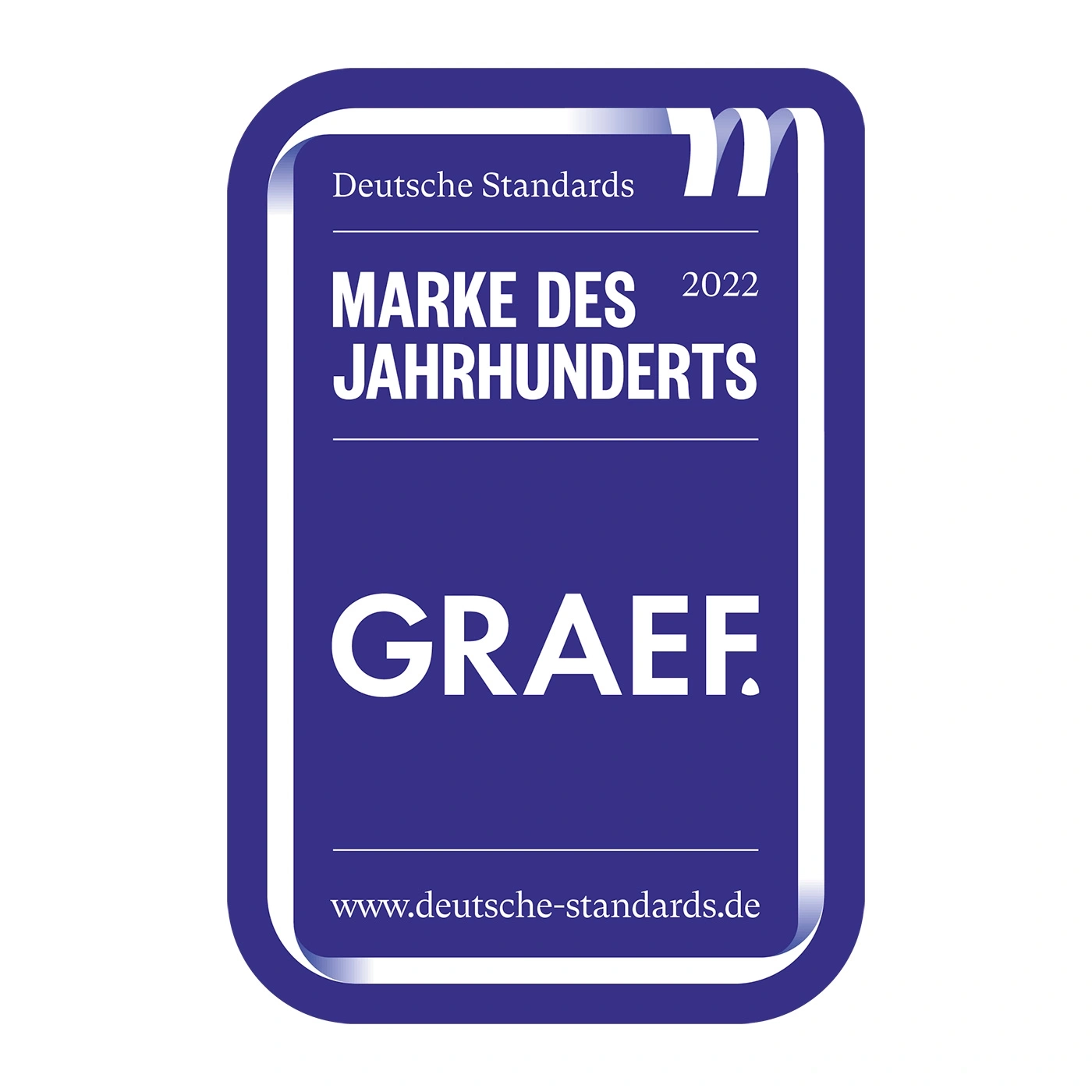 Graef Marke des Jahrhunderts 2022, deutsche-standards.de