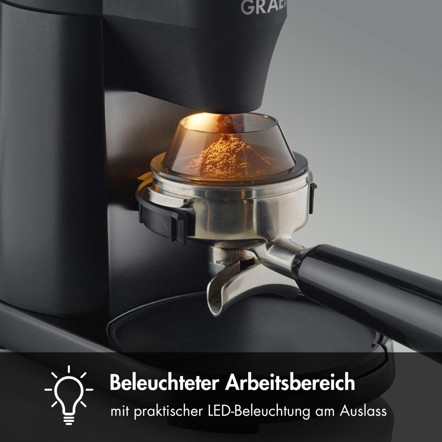 Coffee grinder CM8002 black-matt