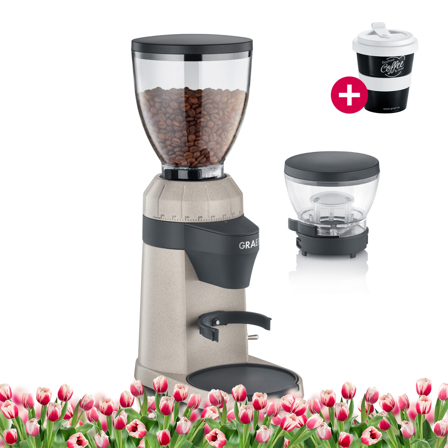 Moulin à café EliteGrindX dipped-sand