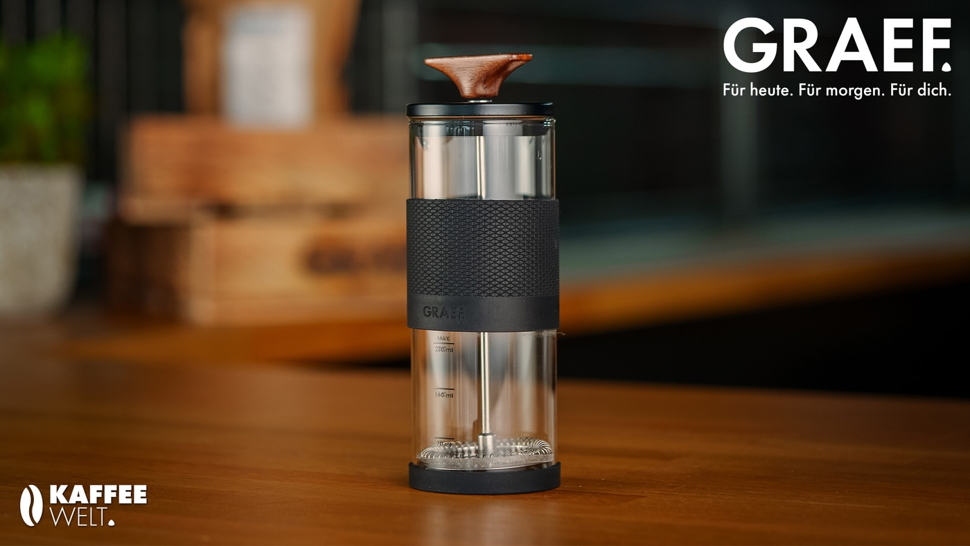 Manueller Milchaufschäumer MMS12 Schwarz