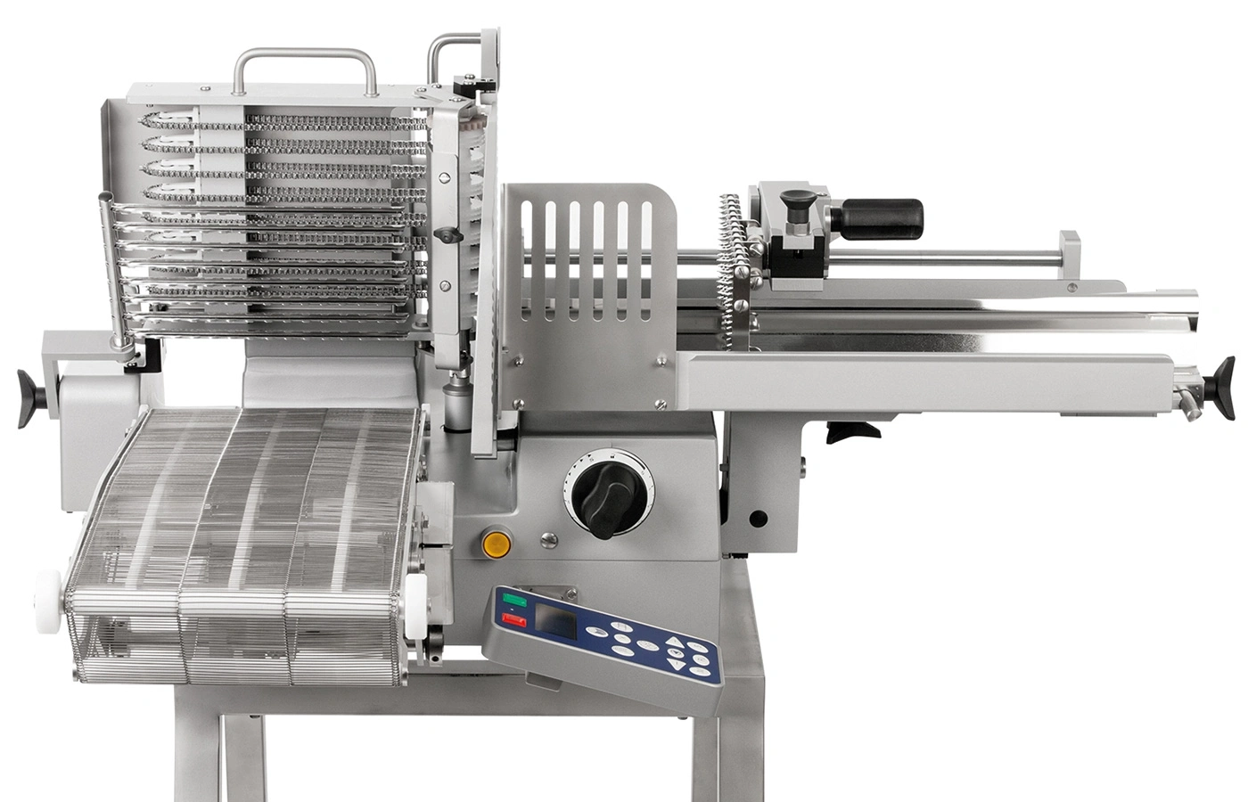 Fleischschneidemaschine, Edelstahl, professionelle Küche, Lebensmittelverarbeitung, Schneidemaschine, Industrie