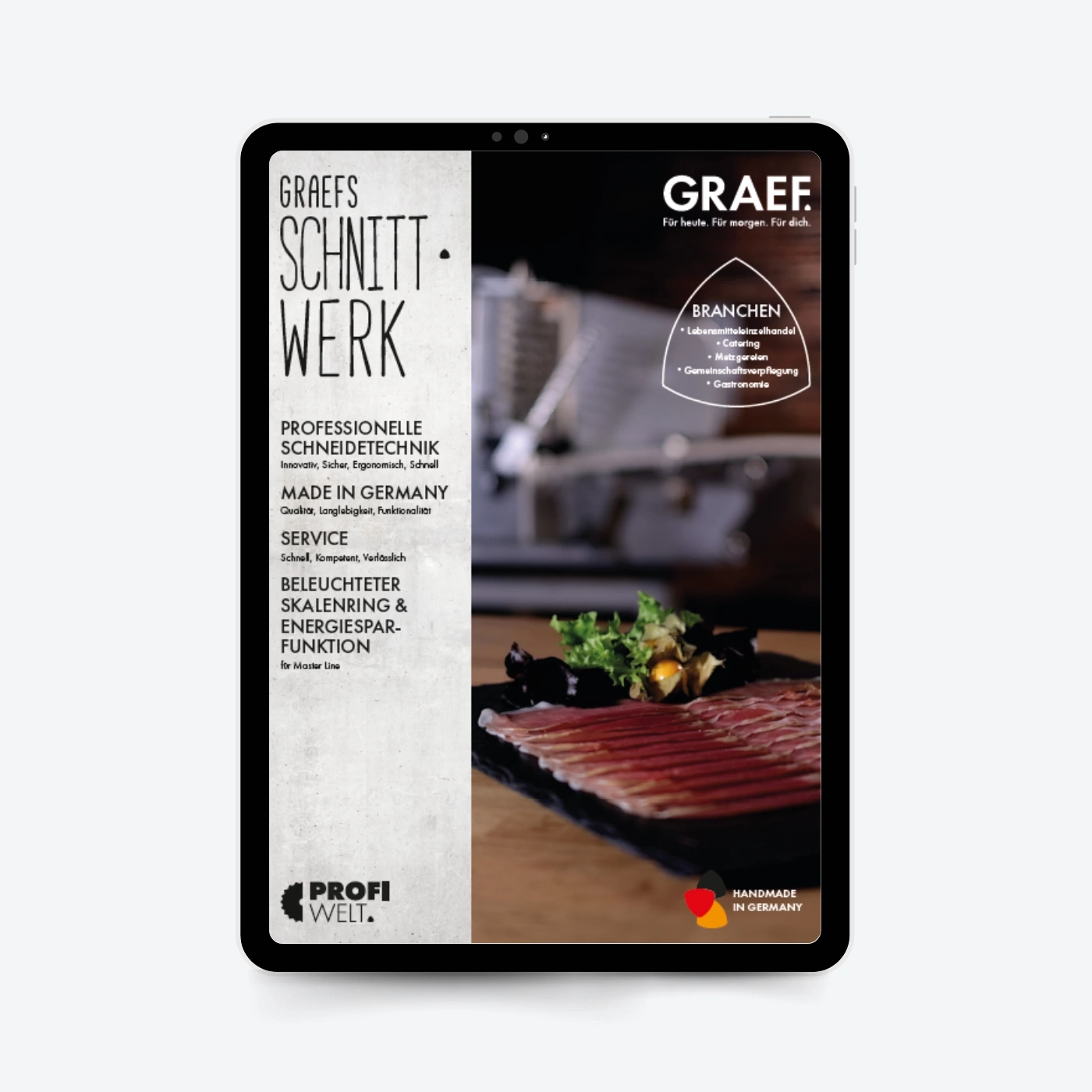 GRAEFS Schnittwerk, professionelle Schneidetechnik, Made in Germany, Branchen, Handmade in Germany