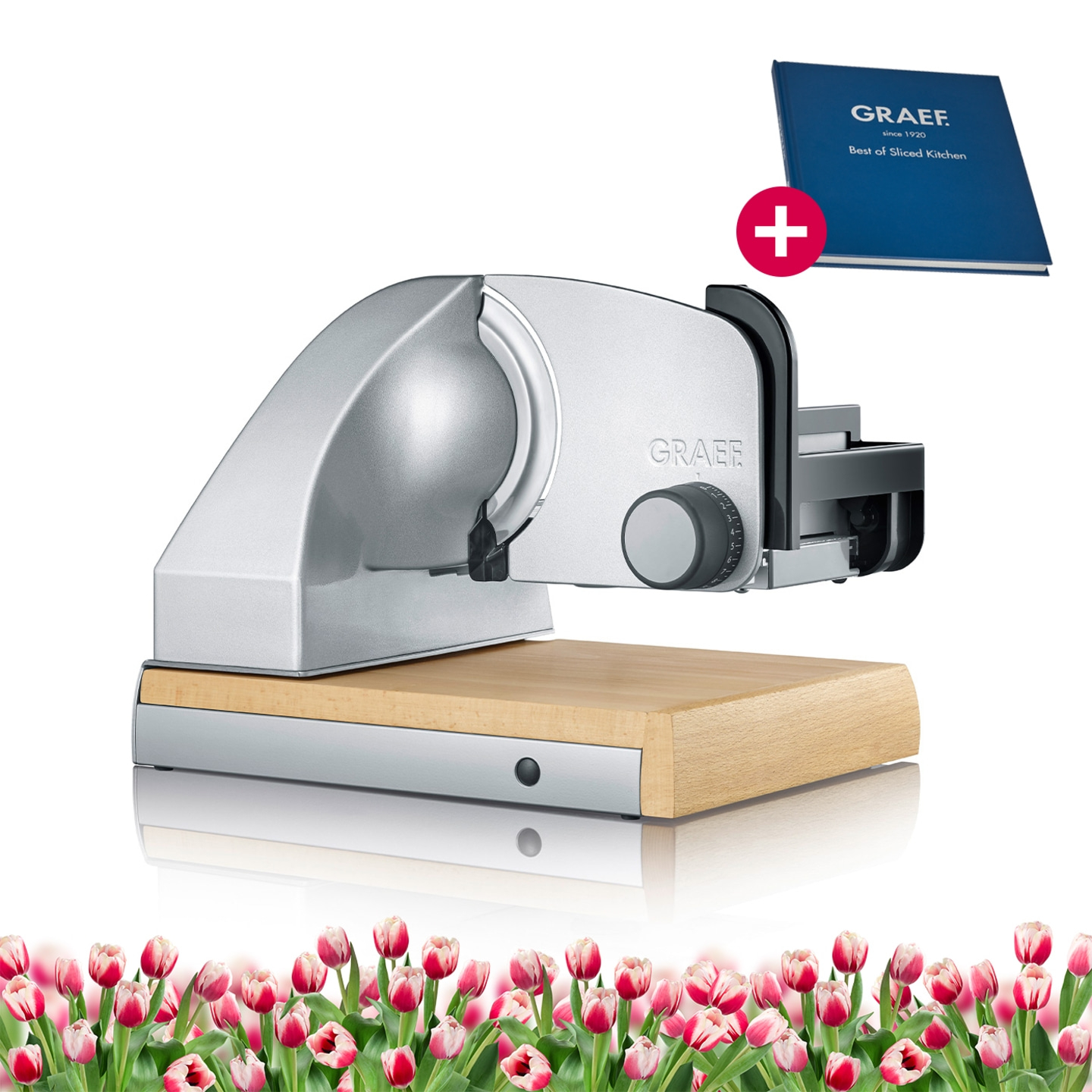 Trancheuse universelle SKS850, argent y compris l'accessoire-Combi PRO