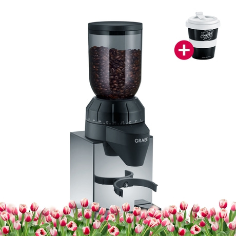 Coffee grinder CM820 with stainless steel housing