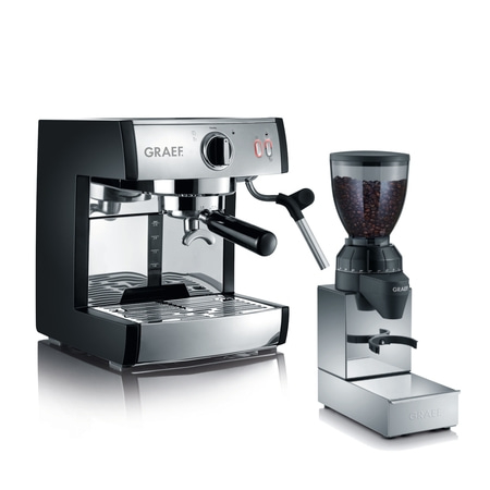 Siebträgermaschine pivalla Set mit CM850 ES702EU + CM850EU