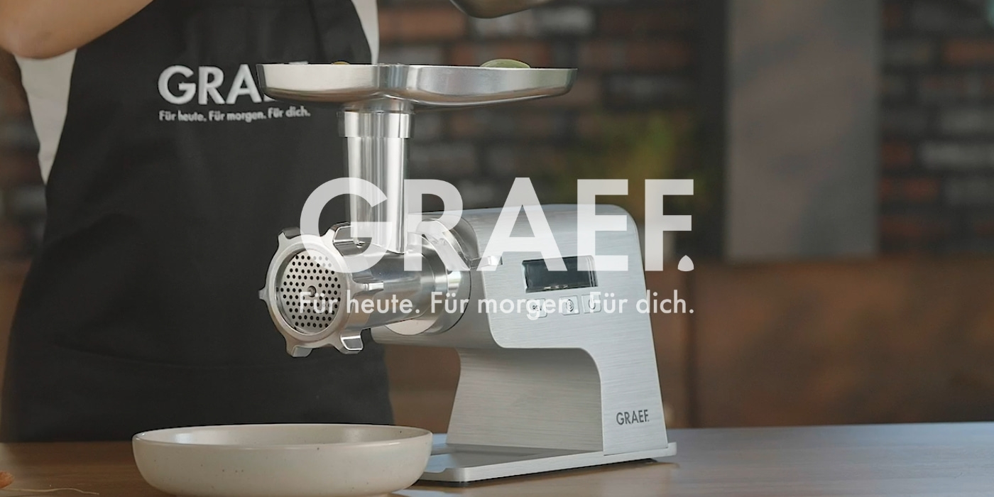 Multiwolf FW 500, silber Der Fleischwolf für Kreative