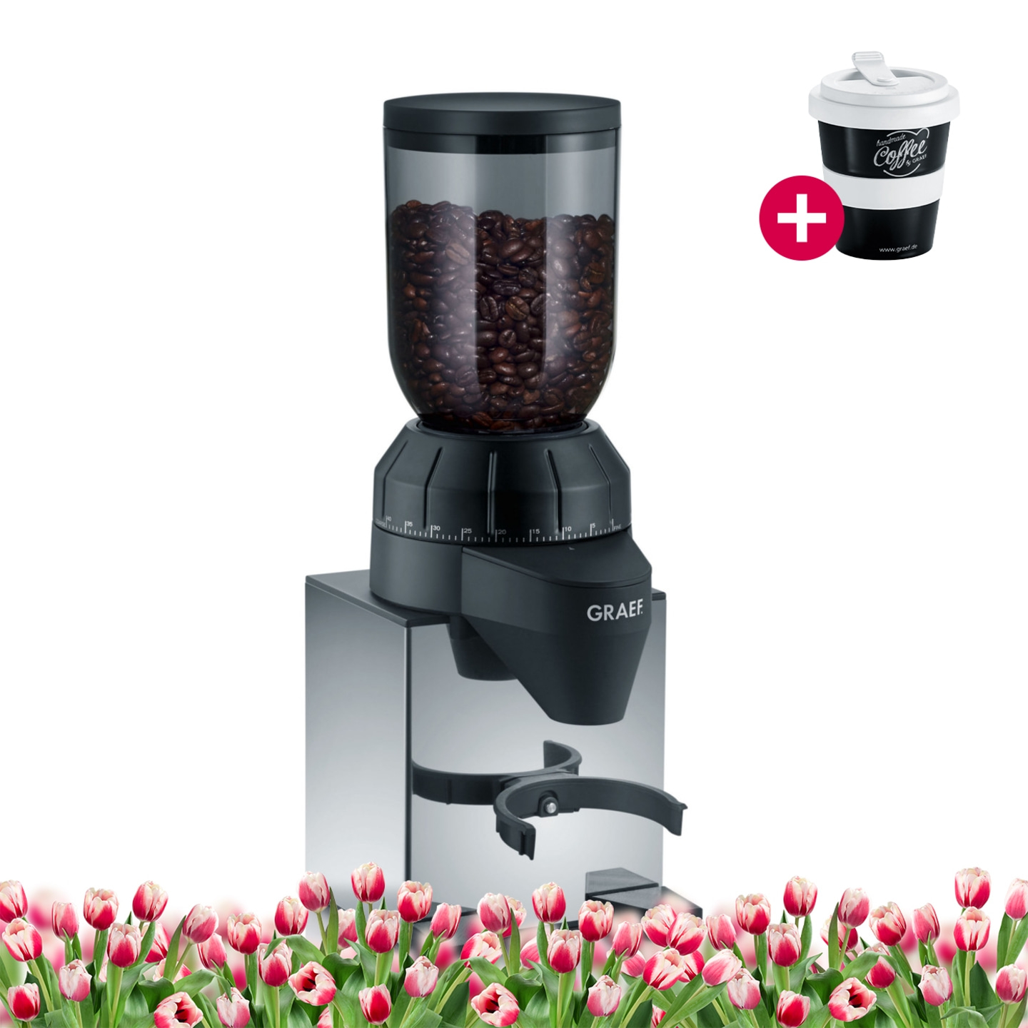 Moulin à café CM820 avec boîtier en acier inoxydable