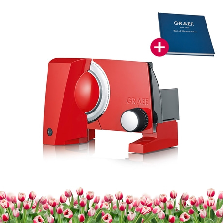 Slicer SKS100, red incl. combi attachment