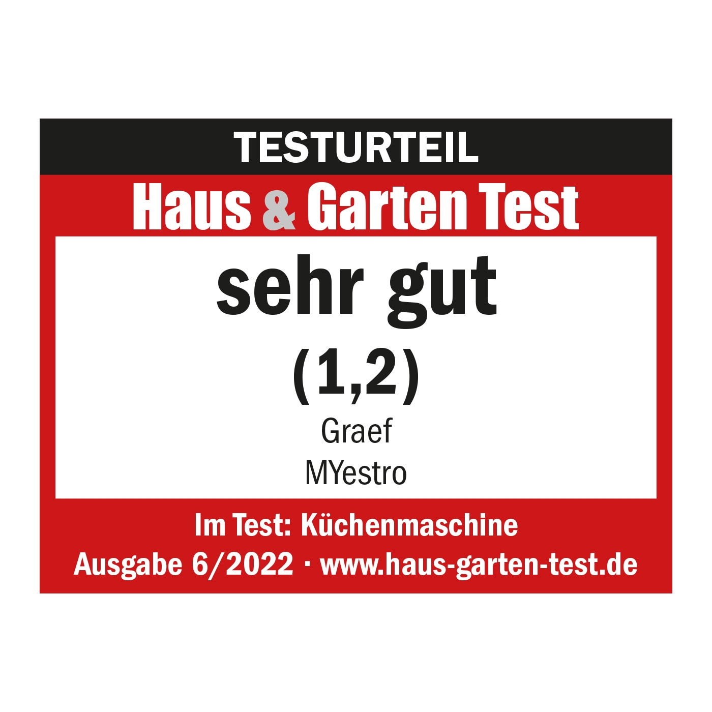 Küchenmaschine MYestro, eisenglimmergrau Mehr Power. Mehr Menge. Mehr GRAEF.