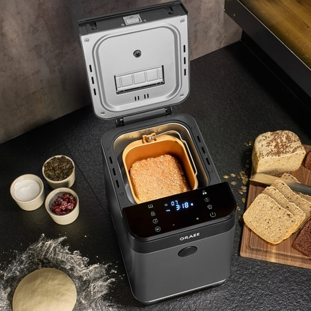 Brotbackautomat offen