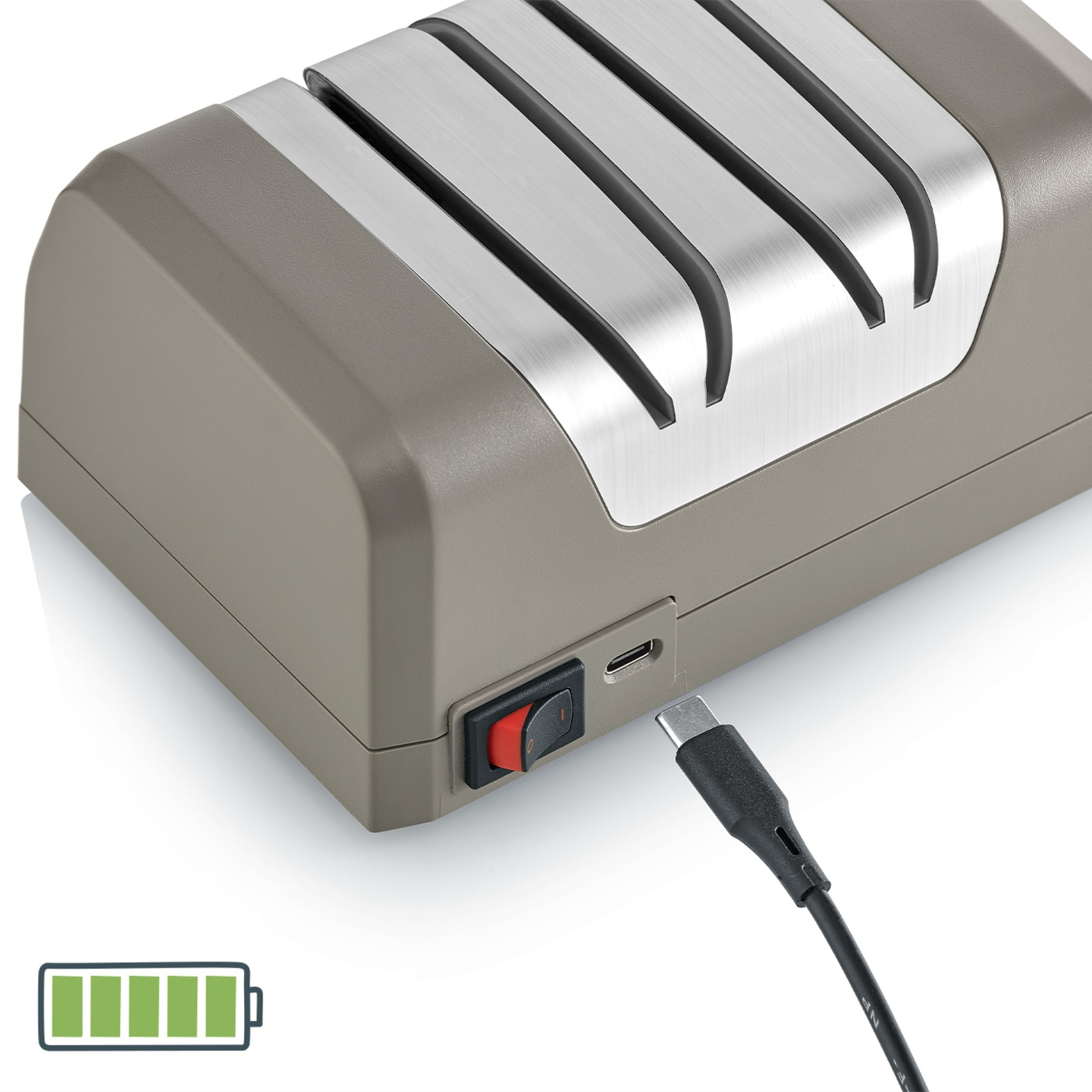 Knife sharpener SG820 Battery-powered, compact & mobile