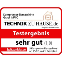 Eismaschine IM700, Edelstahl-schwarz 2 in 1 mit Joghurtfunktion