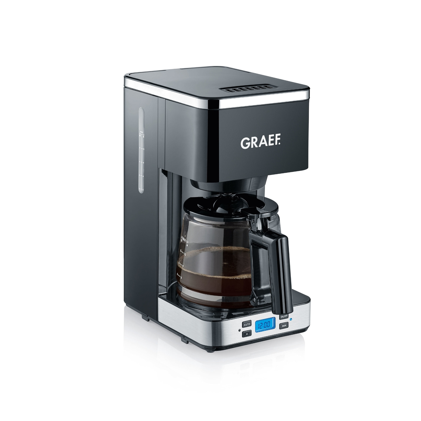 Macchina per caffè all’americana FK502 Caraffa di vetro, timer e grande erogatore